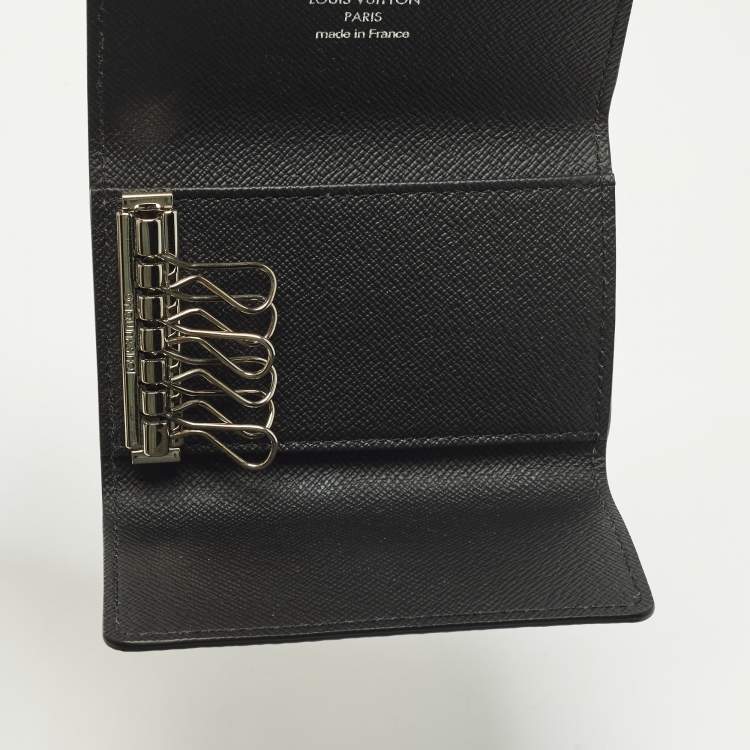 Pre Owned Louis Vuitton 6 Key Holder Monogram Eclipse Canvas