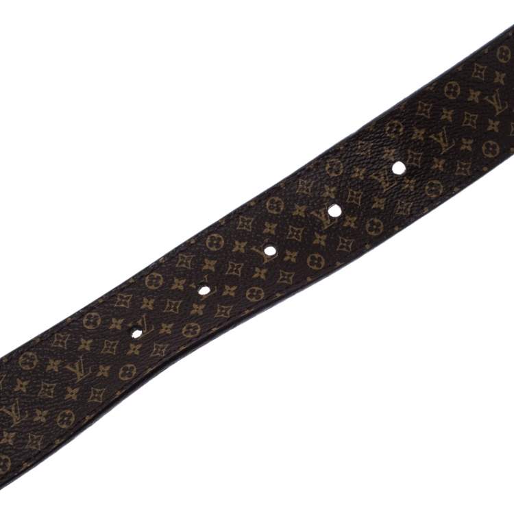 مملوكة مسبقًا Louis Vuitton Monogram Canvas Buckle Belt 90CM
