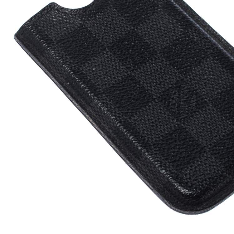 Pre Owned Louis Vuitton Damier Graphite Canvas iPhone 4 Cover