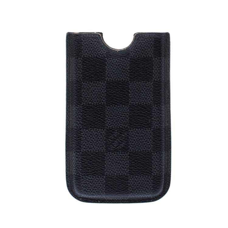 Pre Owned Louis Vuitton Damier Graphite Canvas iPhone 4 Cover