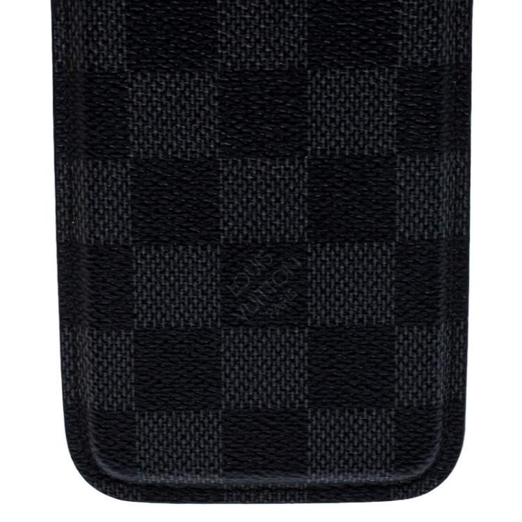 Pre Owned Louis Vuitton Damier Graphite Canvas iPhone 4 Cover