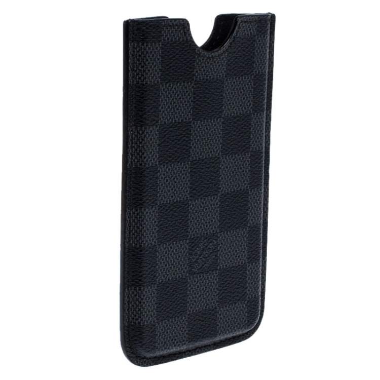 Pre Owned Louis Vuitton Damier Graphite Canvas iPhone 4 Cover