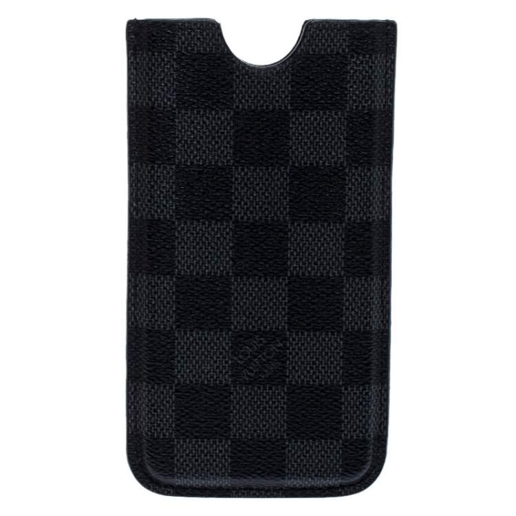Pre Owned Louis Vuitton Damier Graphite Canvas iPhone 4 Cover