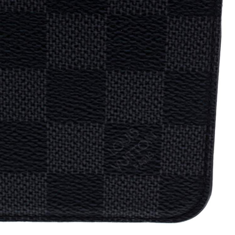Pre Owned Louis Vuitton Damier Graphite iPhone 10 Folio Case