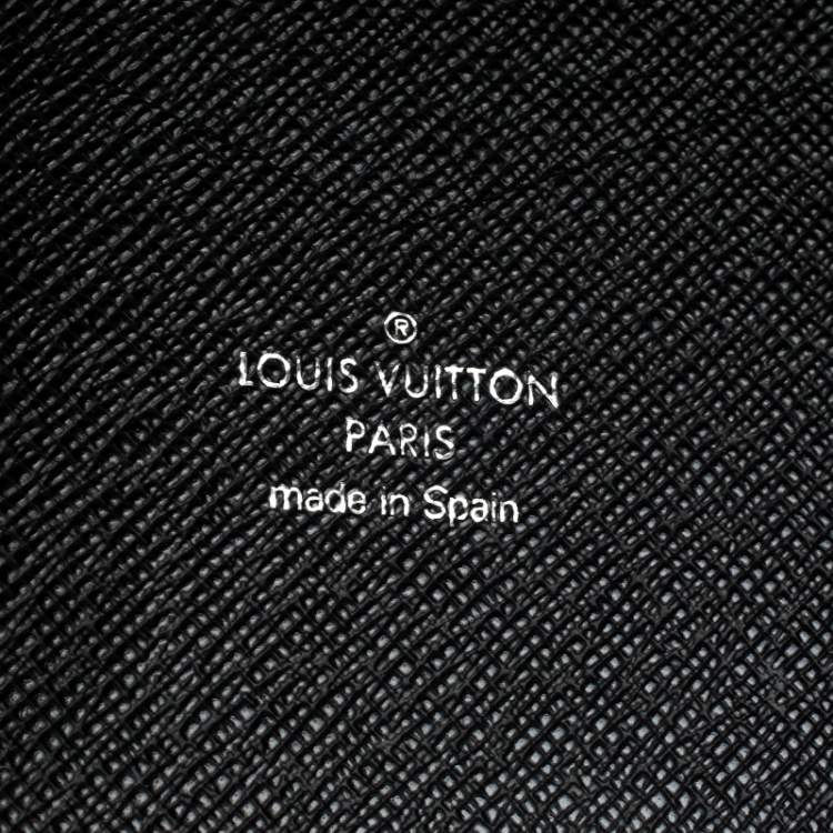 Pre Owned Louis Vuitton Damier Graphite iPhone 10 Folio Case