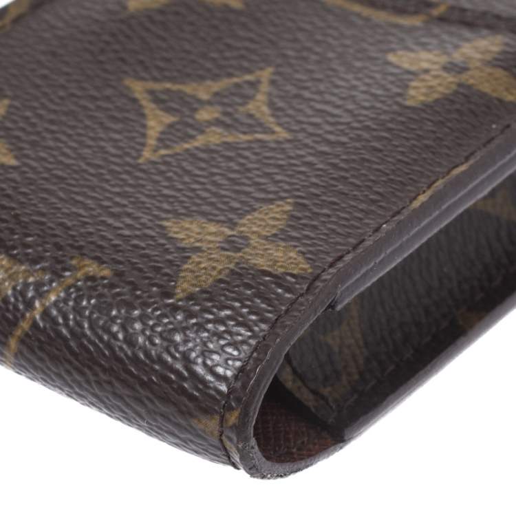 Pre Owned Louis Vuitton Monogram Canvas Cigarette Case