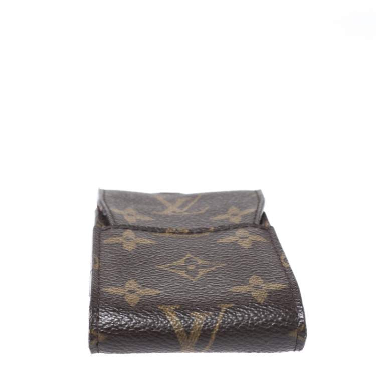 Pre Owned Louis Vuitton Monogram Canvas Cigarette Case