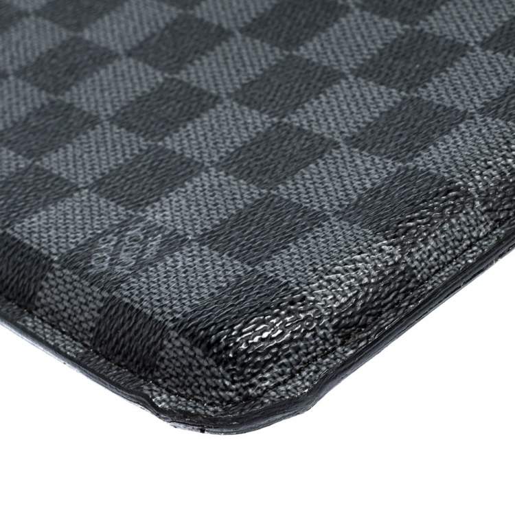 Pre Owned Louis Vuitton Damier Graphite Canvas iPad Case 