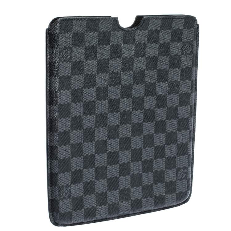 Pre Owned Louis Vuitton Damier Graphite Canvas iPad Case 