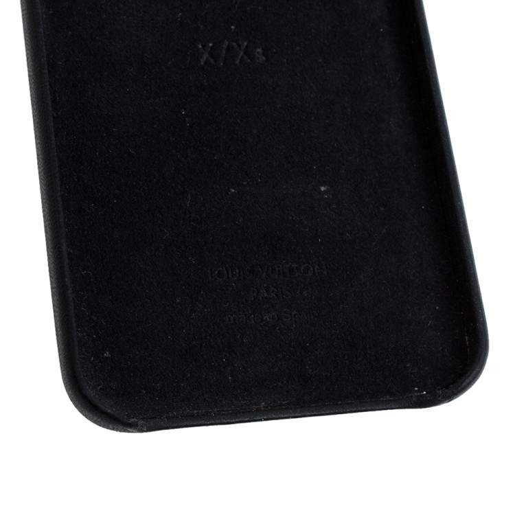 Pre Owned Louis Vuitton Damier Graphite Canvas iPhone X/XS Bumper Case