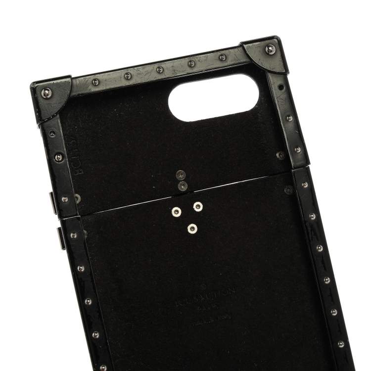Pre Owned Louis Vuitton Monogram Eclipse Eye Trunk iPhone 7 Plus Case