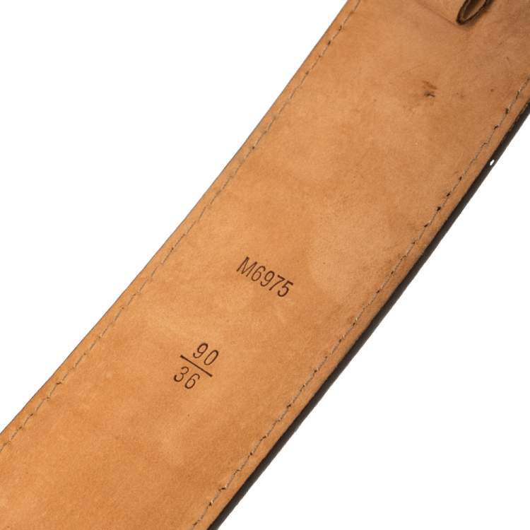 Pre Owned Louis Vuitton Monogram Canvas Trunks and Bags Belt 90CM