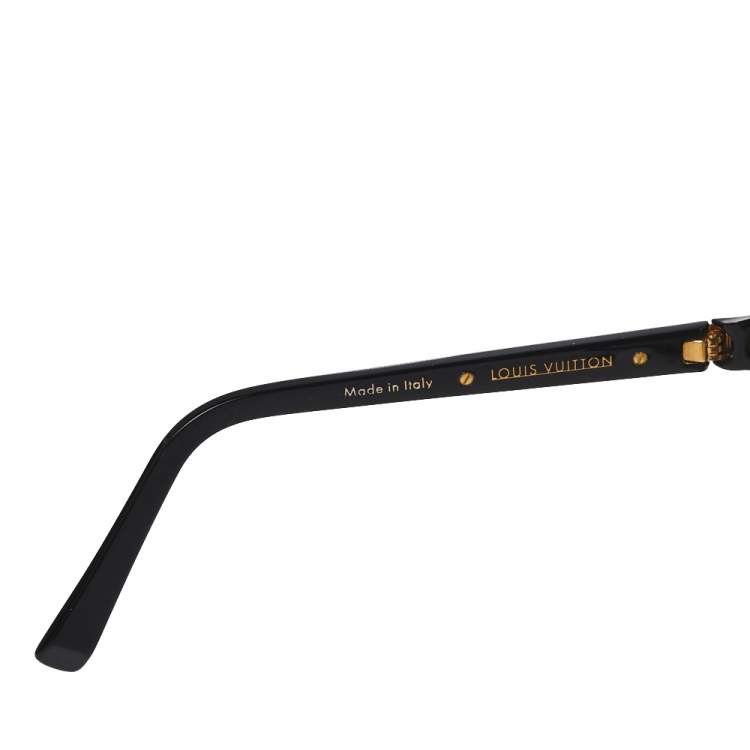 Pre Owned Louis Vuitton Black /Purple Gradient Z0350W Evidence Millionaire Square Sunglasses