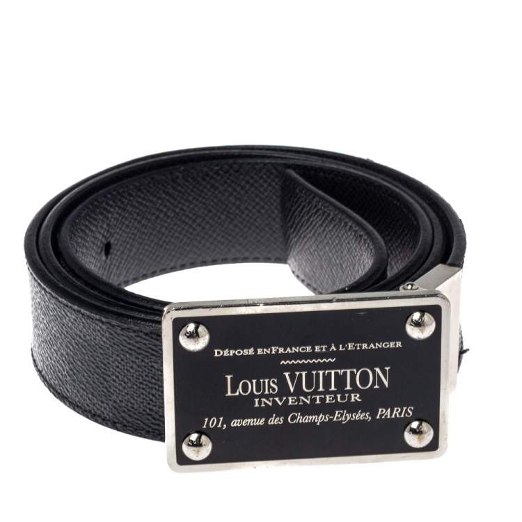 Louis Vuitton Reversible Damier Graphite Belt