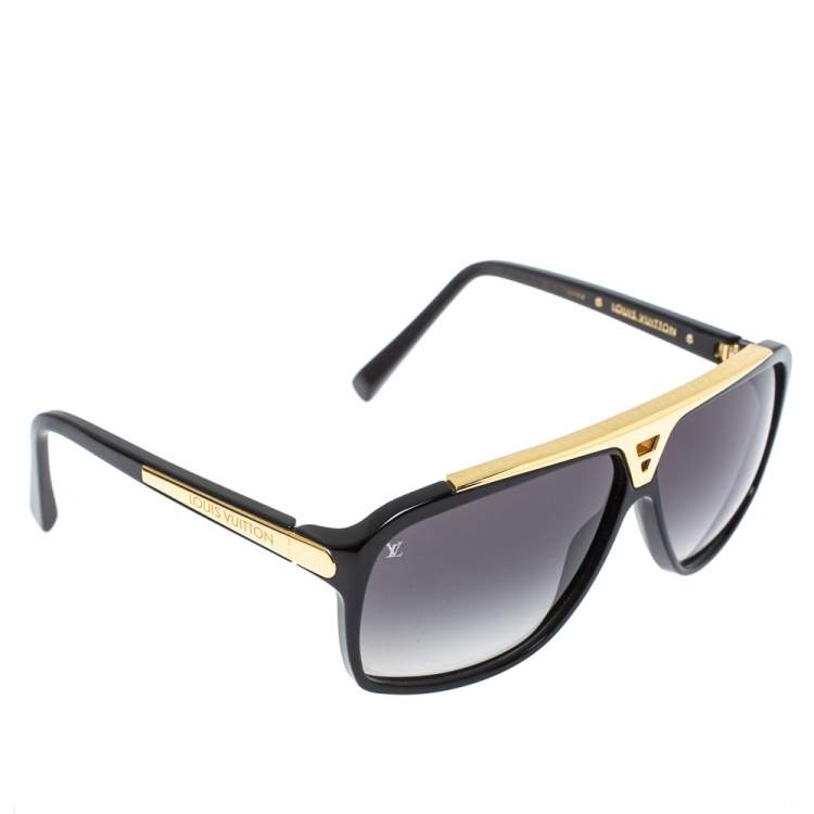 Louis Vuitton Black / Grey Gradient Z0350W Evidence Square Sunglasses Louis  Vuitton | The Luxury Closet
