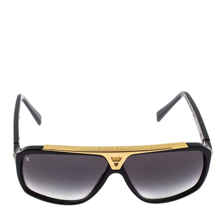 Louis Vuitton Evidence Z0350E Black Sunglasses