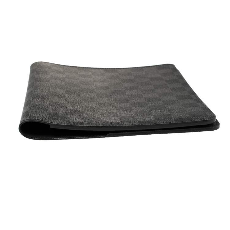 Pre Owned Louis Vuitton Damier Graphite Canvas Agenda Cover