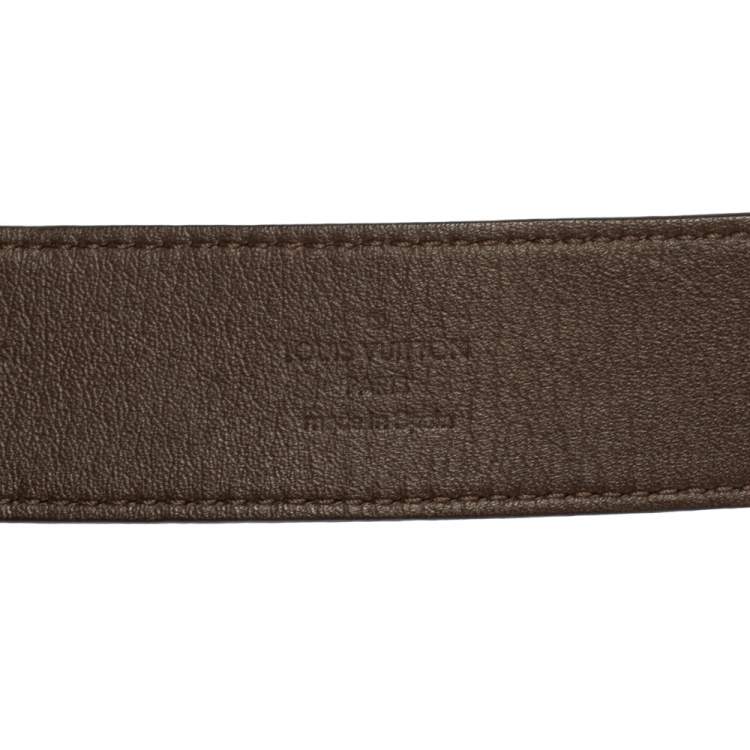 مملوكة مسبقًا Louis Vuitton Ombre Leather Belt 95CM