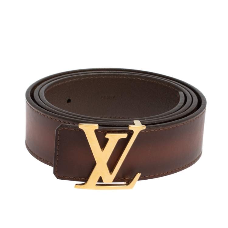 Louis Vuitton Ombre Leather Belt 95CM Louis Vuitton