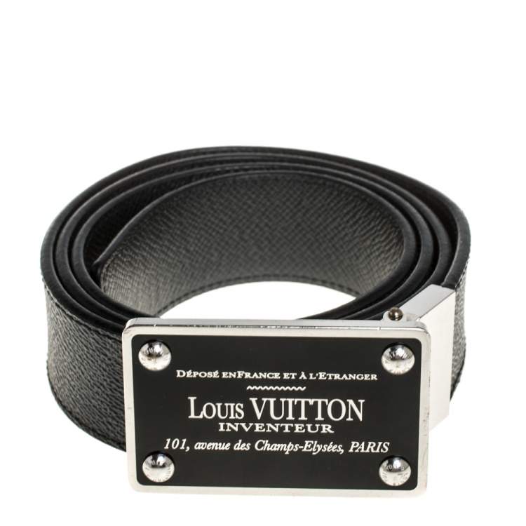 Louis Vuitton NEO Inventeur Reversible 40m Belt 100 / 40 Made in