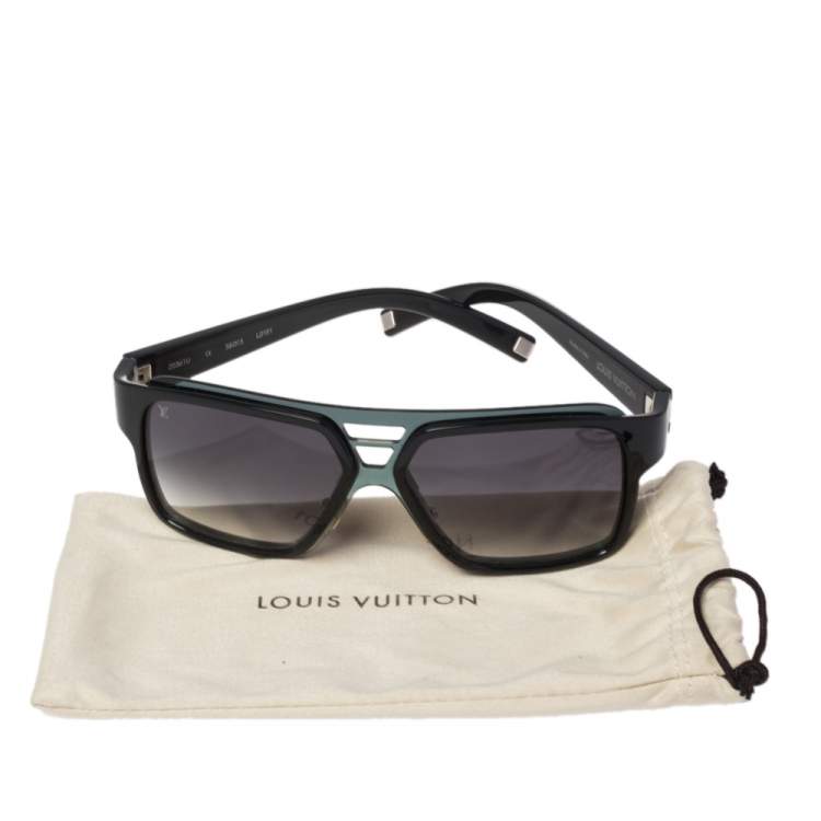 Pre Owned Louis Vuitton Grey/Black Z0361U Enigme Aviator Sunglasses