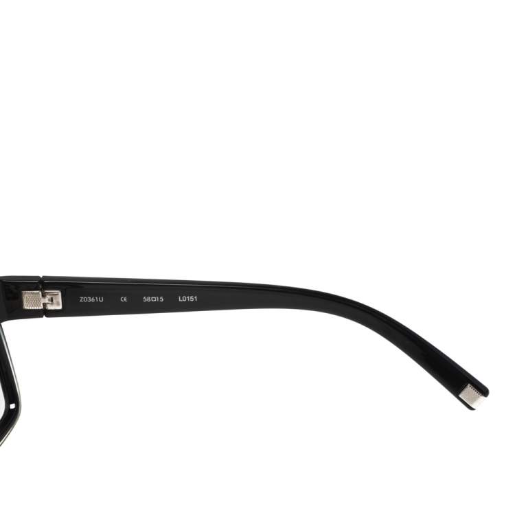 Pre Owned Louis Vuitton Grey/Black Z0361U Enigme Aviator Sunglasses