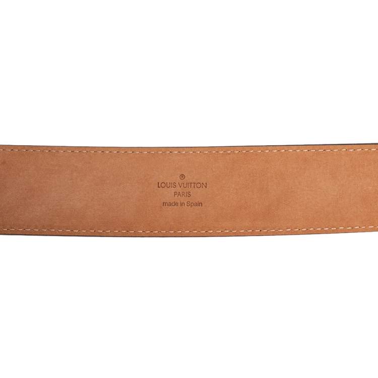 Pre Owned Louis Vuitton Monogram Canvas Trunks & Bags Belt 100 CM