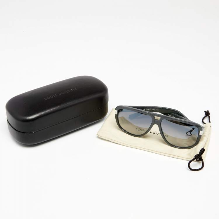 Pre Owned Louis Vuitton Grey Z0716W Aviator Sunglasses