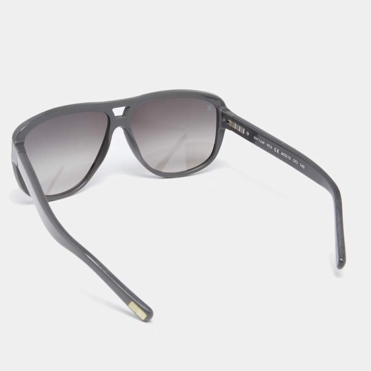 Pre Owned Louis Vuitton Grey Z0716W Aviator Sunglasses