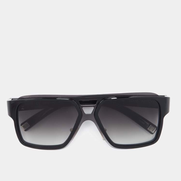 Louis Vuitton Grey/Black Z0361U Enigme Aviator Sunglasses