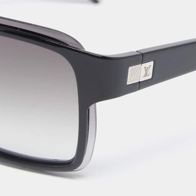 Louis Vuitton Grey/Black Z0361U Enigme Sqaure Sunglasses Louis Vuitton