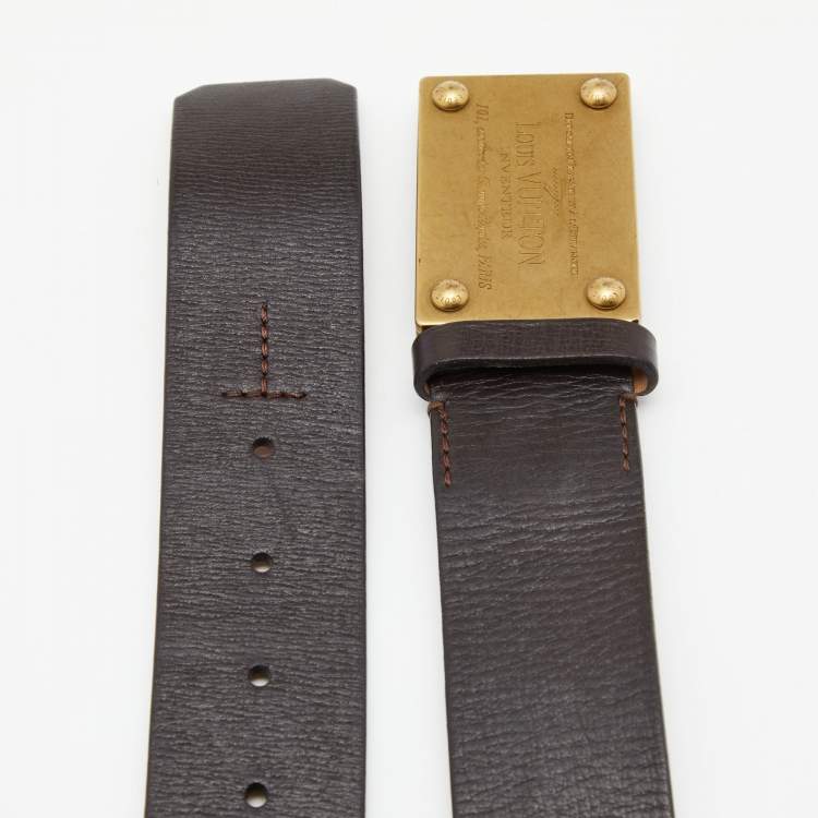 Louis Vuitton, Accessories, Louis Vuitton Authentic Mens Inventeur Belt