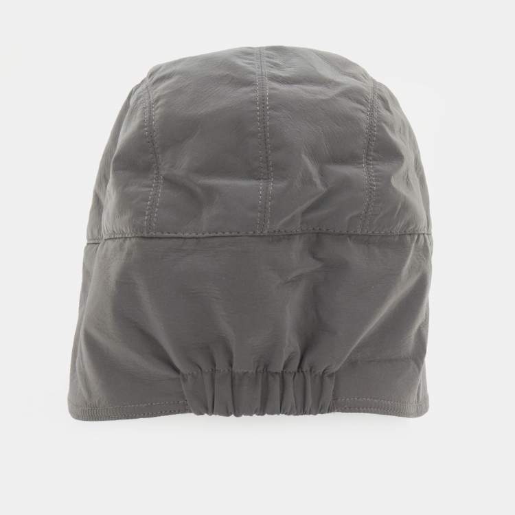 Pre Owned Louis Vuitton Grey Shimmer Coated Space Mission Cap
