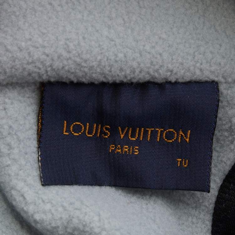 Pre Owned Louis Vuitton Grey Shimmer Coated Space Mission Cap
