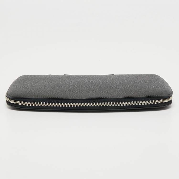 Pre Owned Louis Vuitton Black Taiga Leather Atoll Travel Organizer