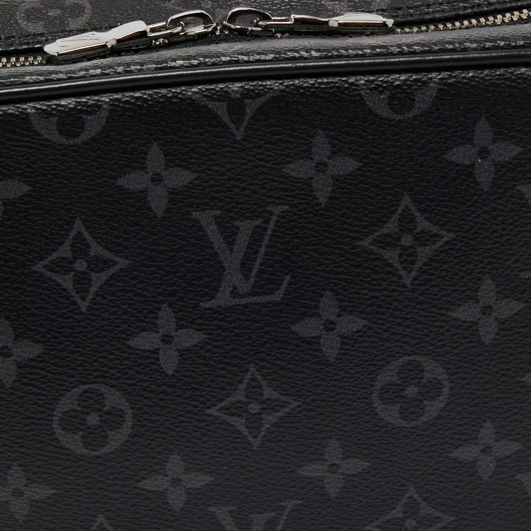 Pre Owned Louis Vuitton Monogram Eclipse Canvas PM Toiletry Pouch 
