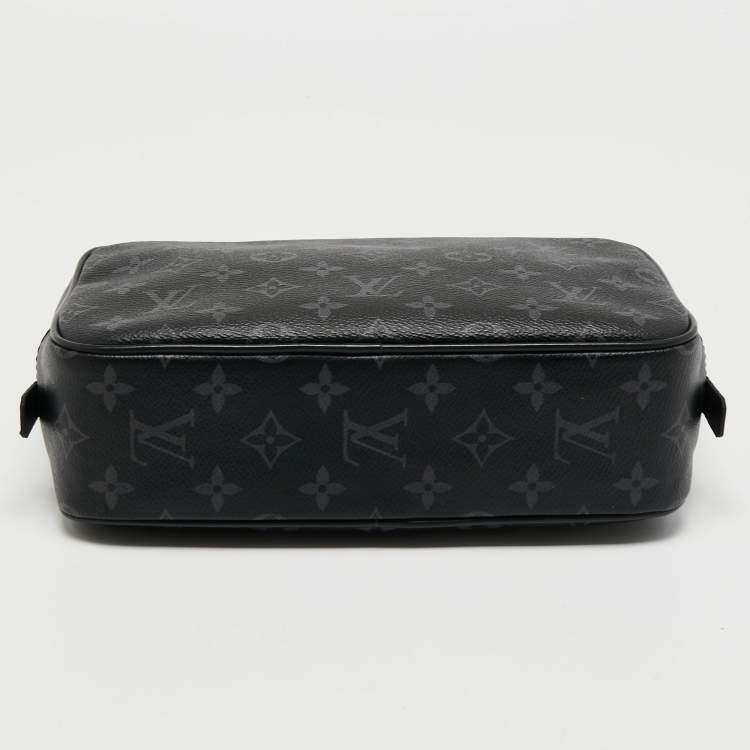 Pre Owned Louis Vuitton Monogram Eclipse Canvas PM Toiletry Pouch 