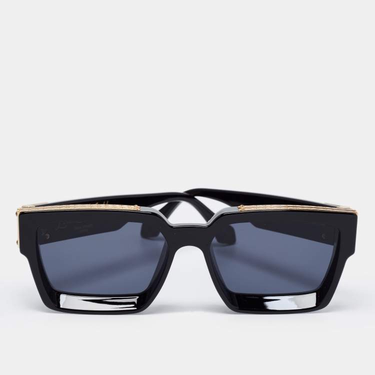 Louis Vuitton Black Z1165E 1.1 Millionaires Square Sunglasses Louis Vuitton  | The Luxury Closet