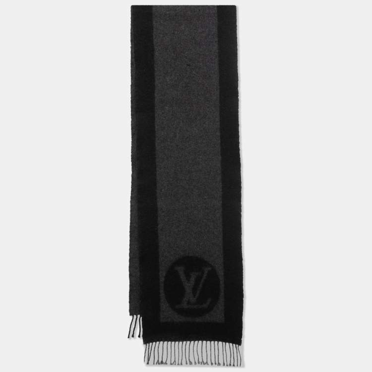 Louis Vuitton - Cardiff Scarf - Wool - Black - Men - Luxury