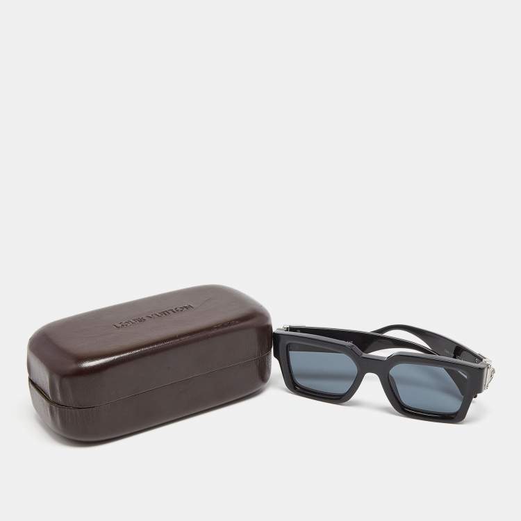 Pre Owned Louis Vuitton Black LV Match Square Sunglasses