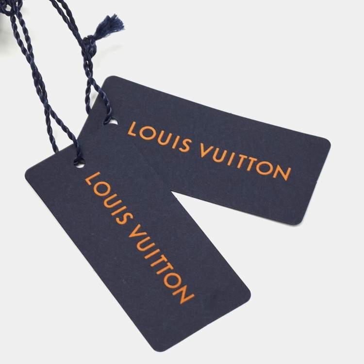 Pre Owned  Louis Vuitton X Virgil Abloh Limited Edition Black Casquette Monogram Quill Baseball Cap One Size