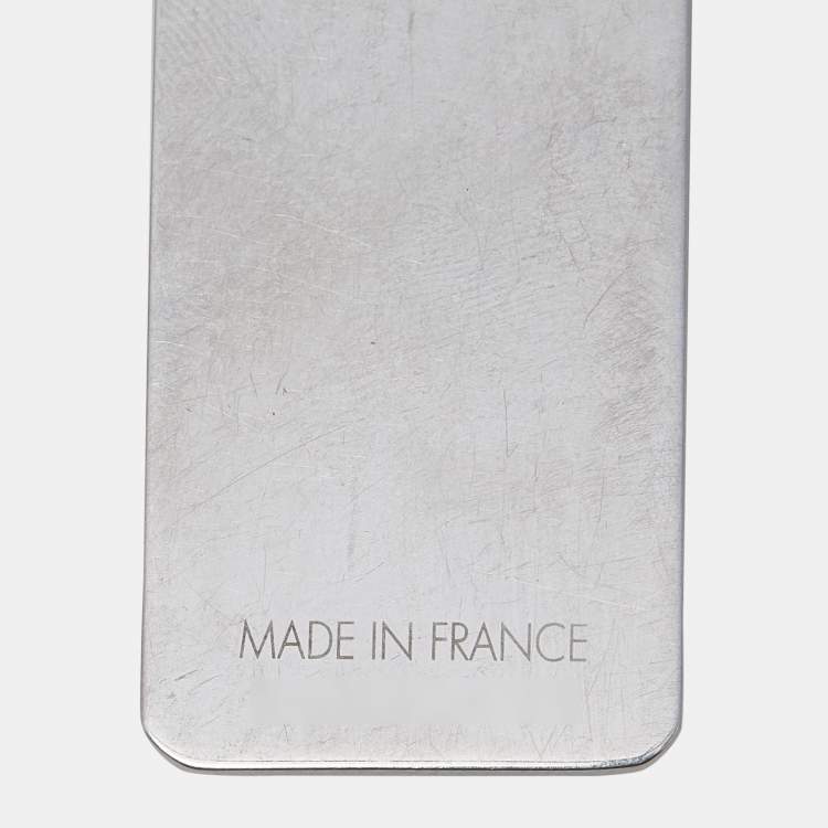 Pre Owned Louis Vuitton Champs Elysees Silver Tone Bill Clip