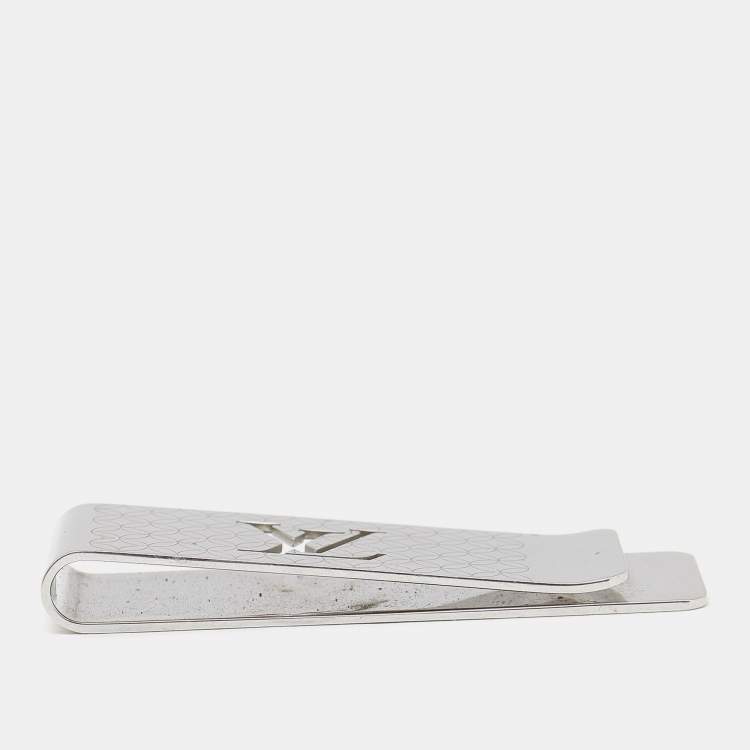 Pre Owned Louis Vuitton Champs Elysees Silver Tone Bill Clip
