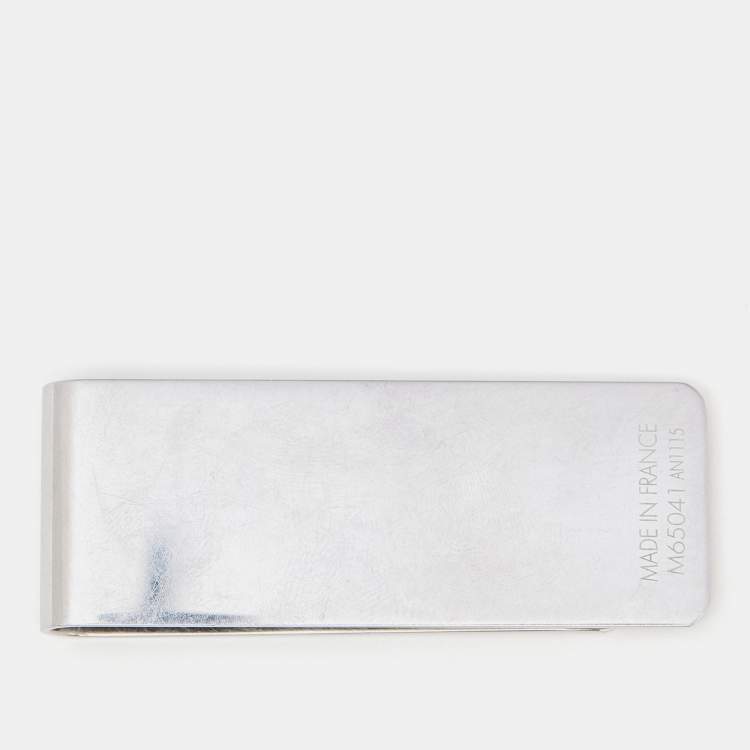Pre Owned Louis Vuitton Champs Elysees Silver Tone Bill Clip