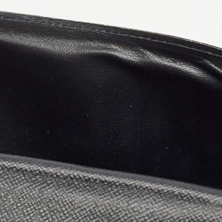 Pre Owned Louis Vuitton Damier Graphite Canvas Zippy Vertical Wallet