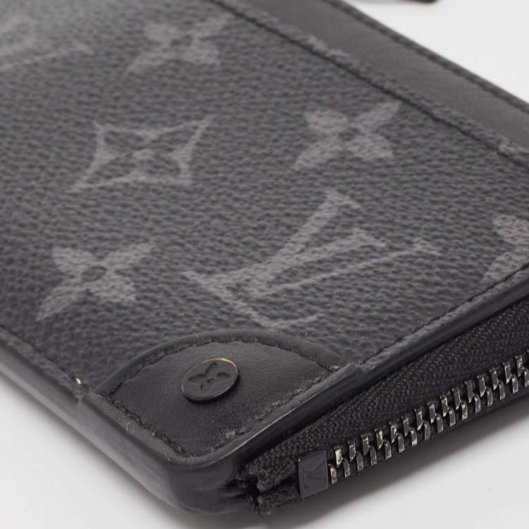Pre Owned Louis Vuitton Monogram Eclipse Trunk Multi Card Holder