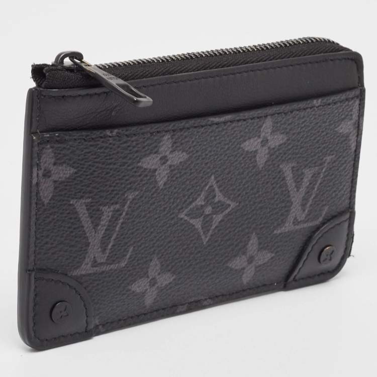 Pre Owned Louis Vuitton Monogram Eclipse Trunk Multi Card Holder