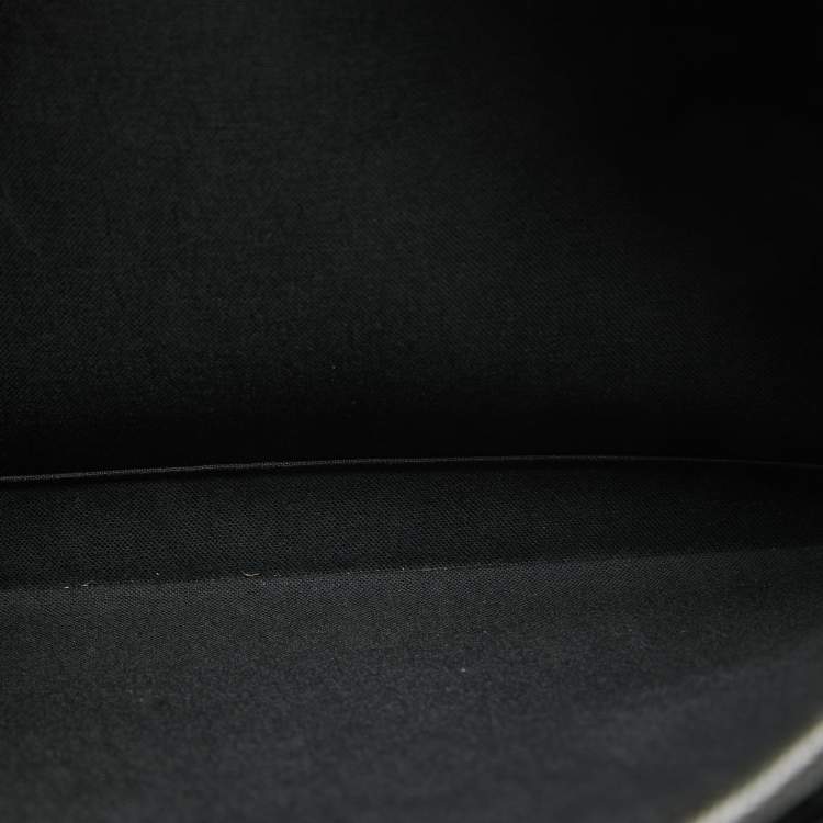 Pre Owned Louis Vuitton Black Taiga Leather Odessa Computer Case Bag