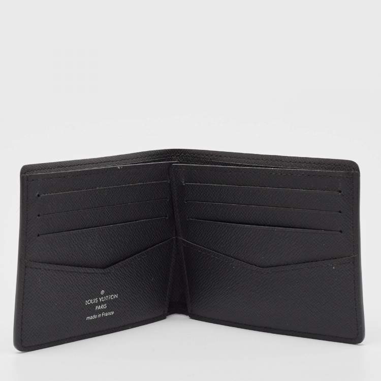 Pre Owned Louis Vuitton Monogram Eclipse Slender Wallet