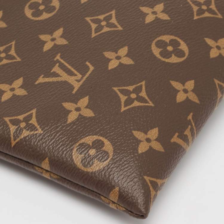 Pre Owned Louis Vuitton Monogram Canvas Solar Ray A4 Pochette